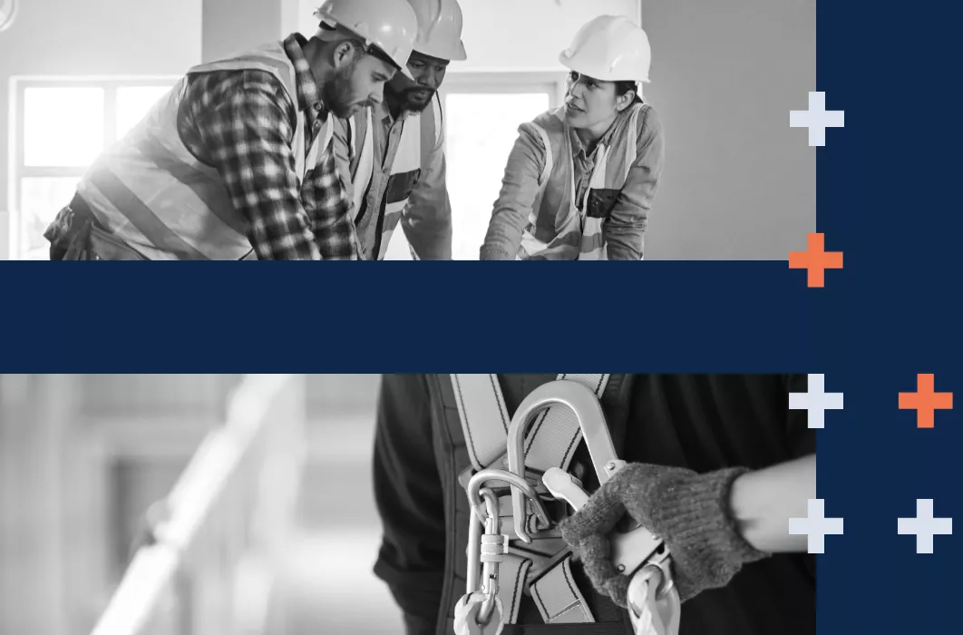 Our Mission Image of people wearing safety equipment