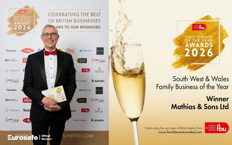 Mathias & Sons Named Family Business of the Year for South West & Wales